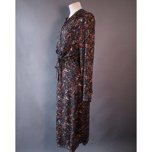 Sézane Clemence Long Sleeve Button Down Dress